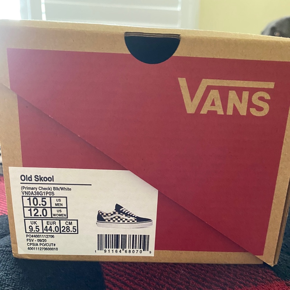 New Van Checkered shoes